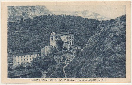 POSTAL DE FRANCIA. SANT SALVADOR DE LA BADELLA