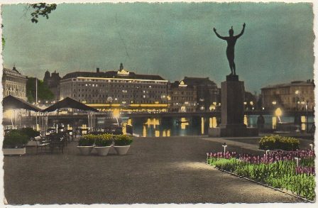 POSTAL DE SUECIA. ESTOCOLMO. GRAN HOTEL
