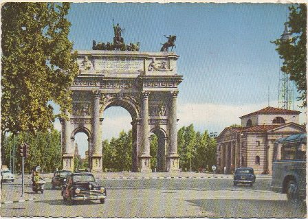POSTAL DE ITALIA. ARCO DELLA PACE