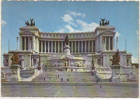 POSTAL DE ITALIA. MONUMENTO A VITTORIO EMANUEL ll