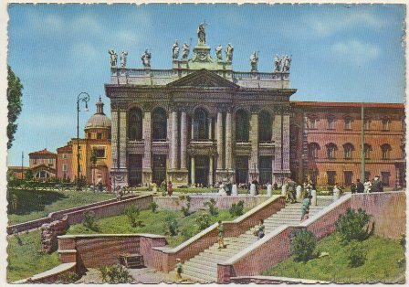 POSTAL DE ITALIA. BASILICA DI SAN GIOVANNI