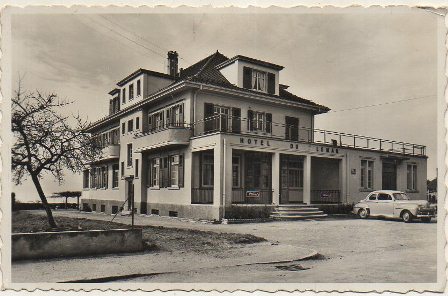 POSTAL DE FRANCIA. HOTEL DU LEMAN