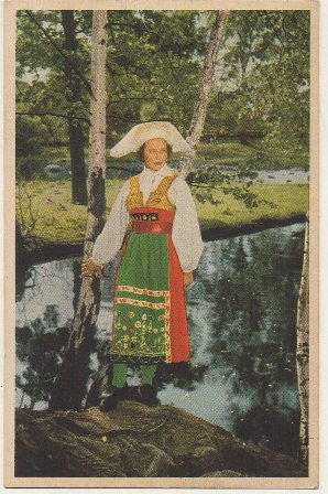 POSTAL DE SUECIA. ESTOCOLMO. SKANSEN