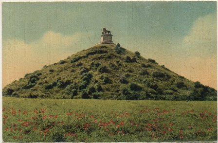 POSTAL DE FRANCIA. WATERLOO. LA BUTTE