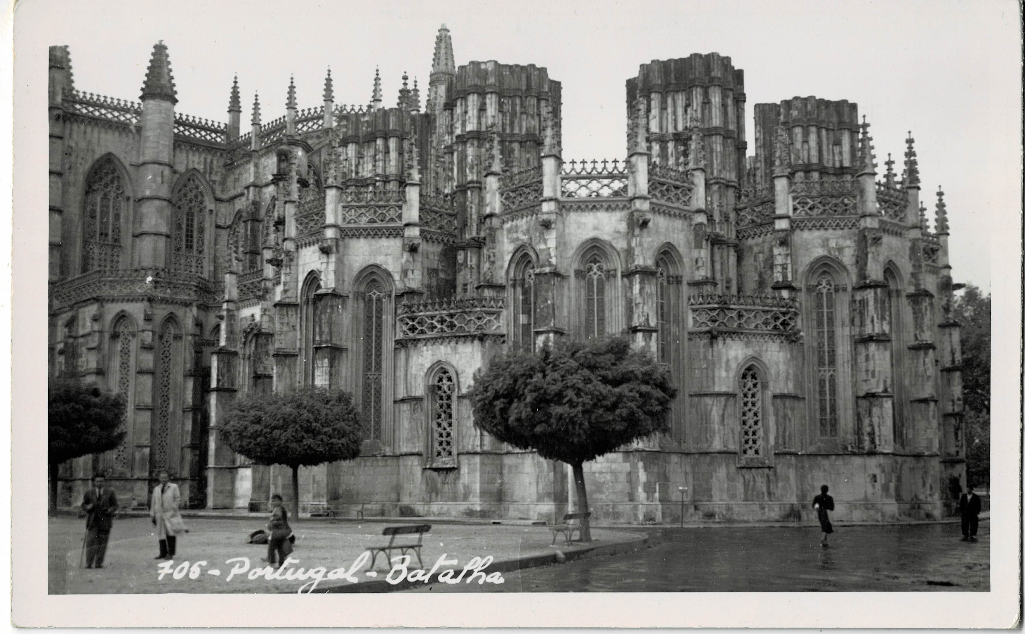 POSTAL DE PORTUGAL. BATALHA. VILLA PORTUGUESA.