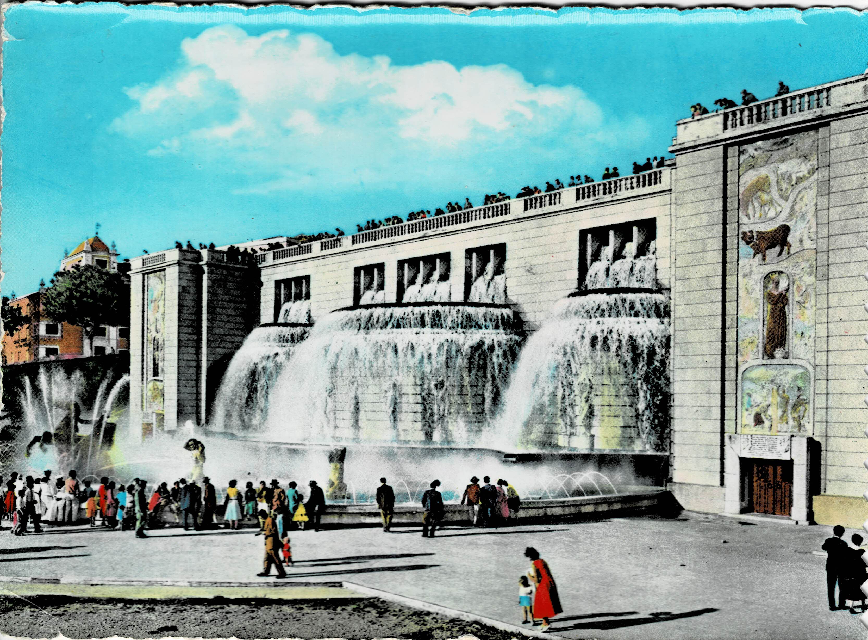 POSTAL DE PORTUGAL. LISBOA. FUENTE MONUMENTAL.