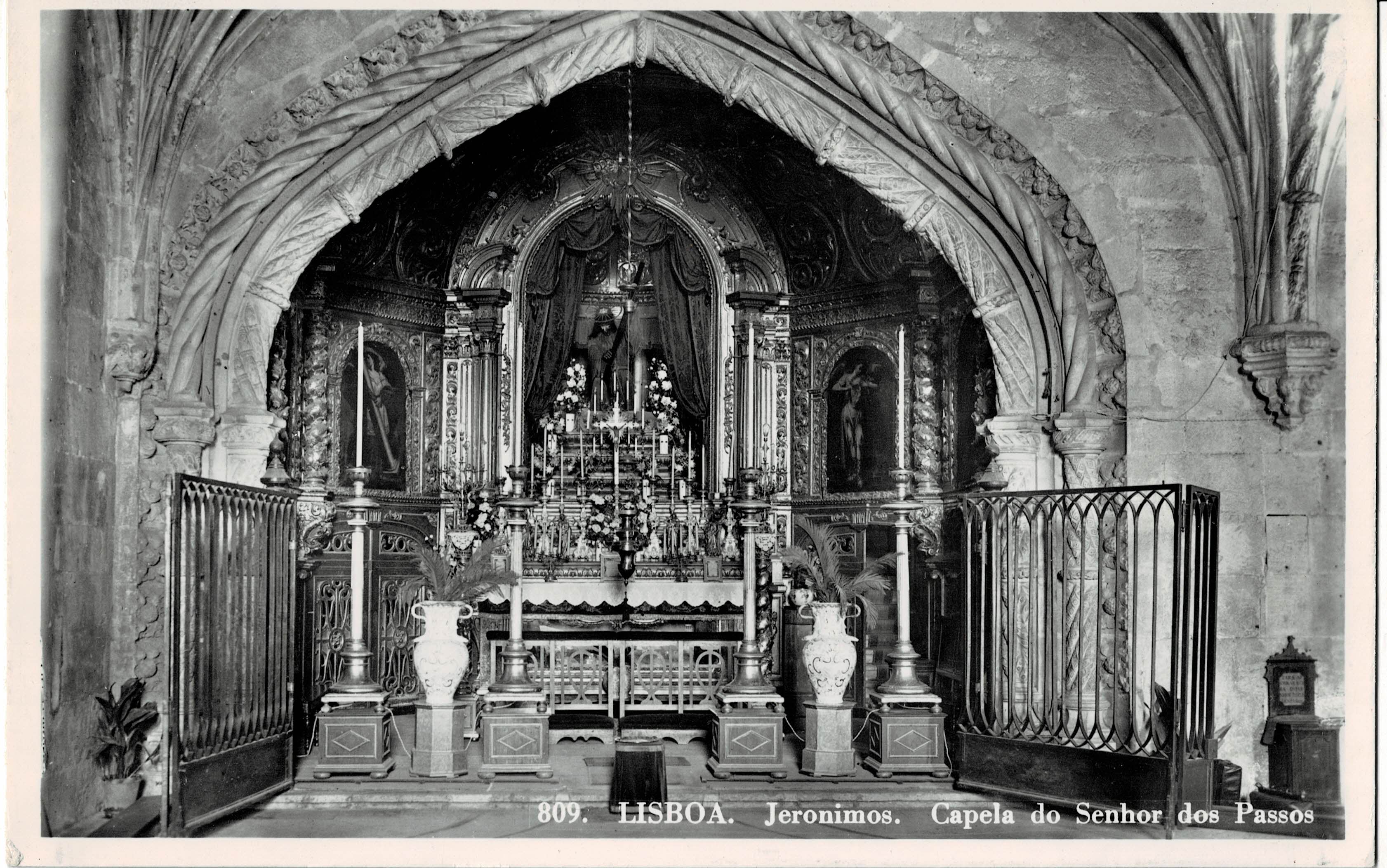 POSTAL DE PORTUGAL. LISBOA. JERONIMOS.
