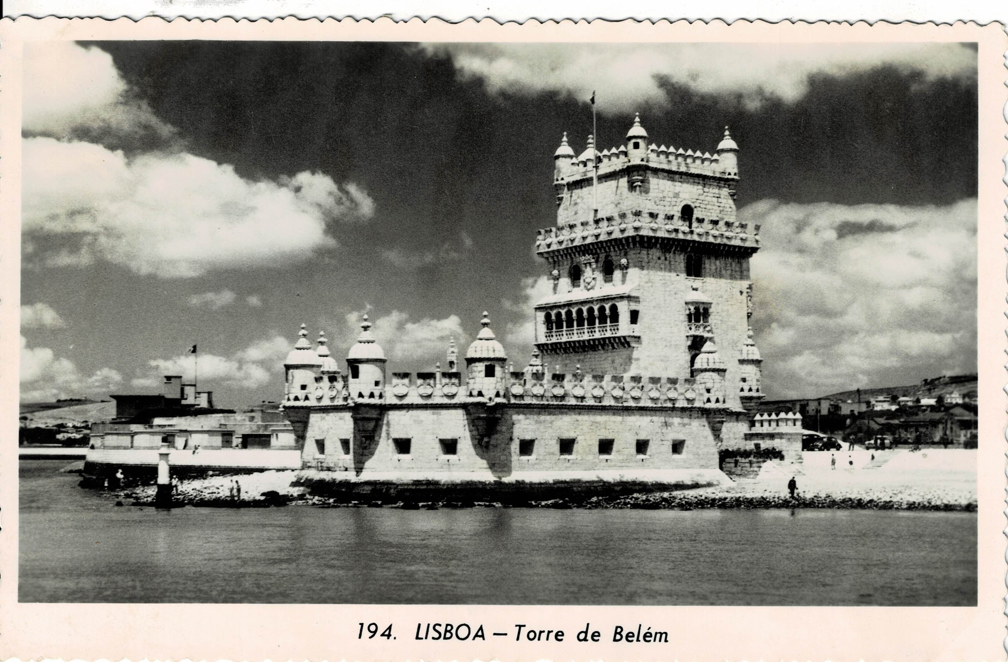 POSTAL DE PORTUGAL. LISBOA. TORRE DE BELEM