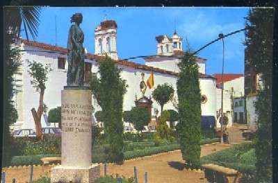 POSTAL DE EXTREMADURA. CACERES. PLAZA DE QUEIPO DE LLANO