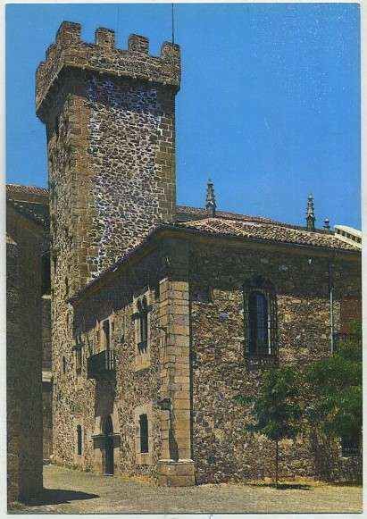 POSTAL DE EXTREMADURA. CACERES. PALACIO DE LAS VELETAS. GOBIERNO MILITAR