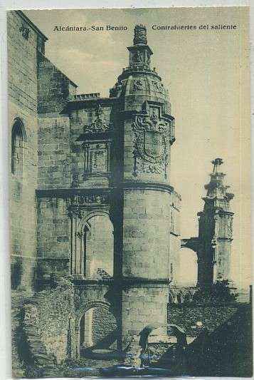 POSTAL ANTIGUA DE EXTREMADURA. ALCANTARA. SAN BENITO. CONTRAFUERTES DEL SALIENTE