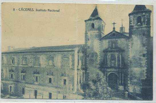 POSTAL ANTIGUA DE EXTREMADURA. CACERES. INSTITUTO NACIONAL