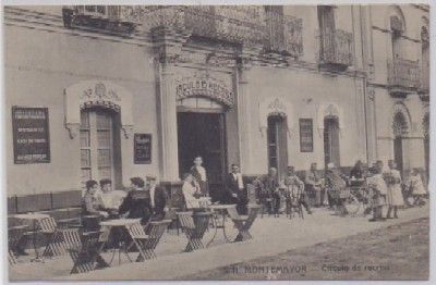 POSTAL ANTIGUA DE CACERES. MONTEMAYOR. CIRCULO DE RECREO Nº 11