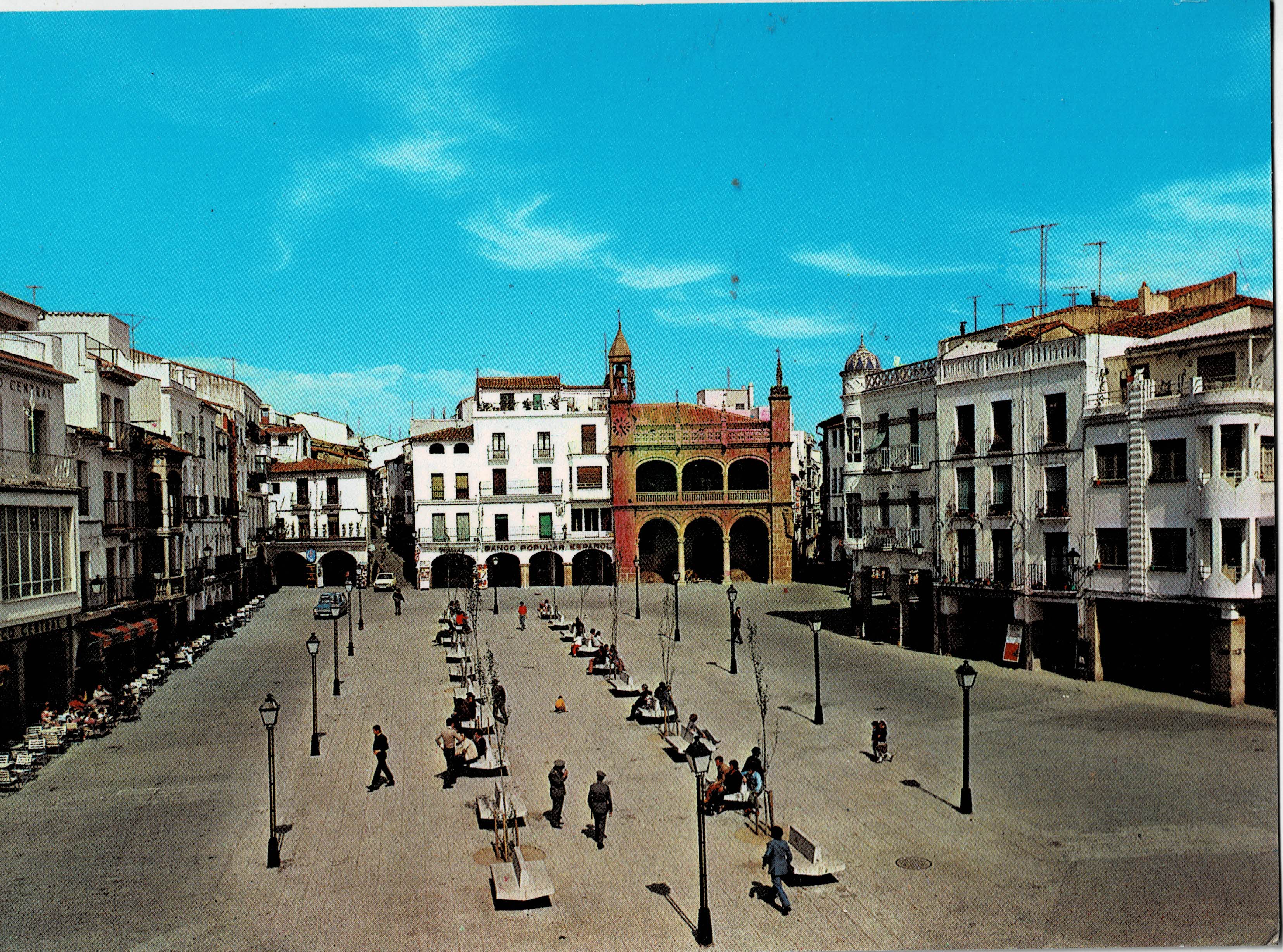 POSTAL MODERNA DE EXTREMADURA. PLASENCIA. PLAZA DE ESPAÑA