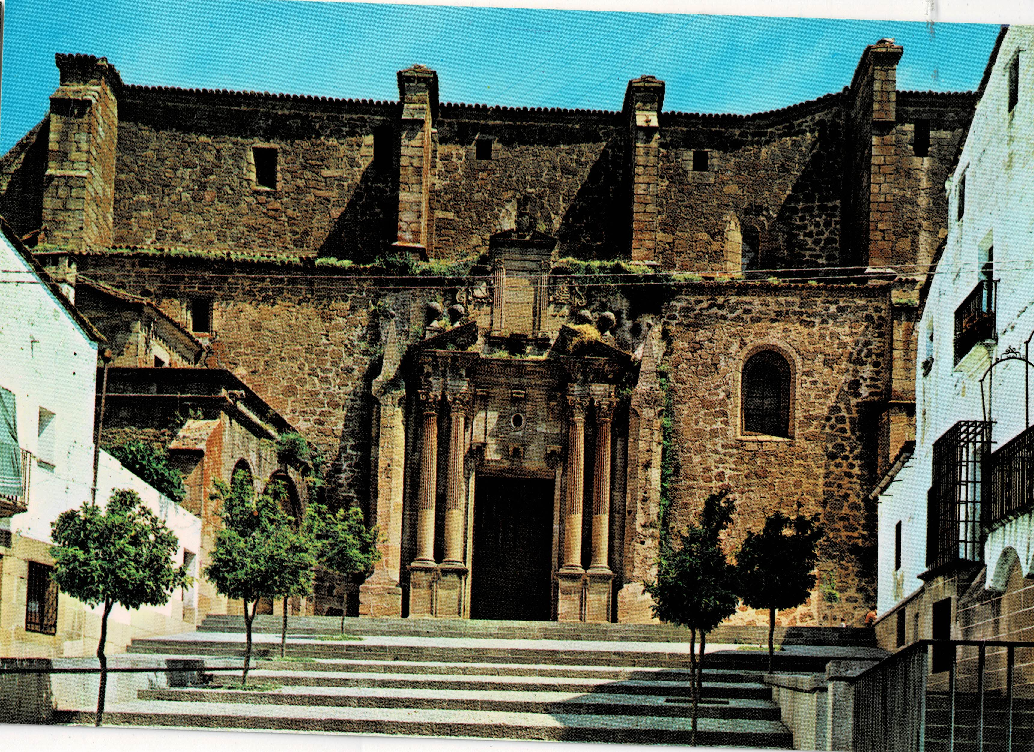 POSTAL MODERNA DE EXTREMADURA. PLASENCIA. FACHADA DE SANTO DOMINGO