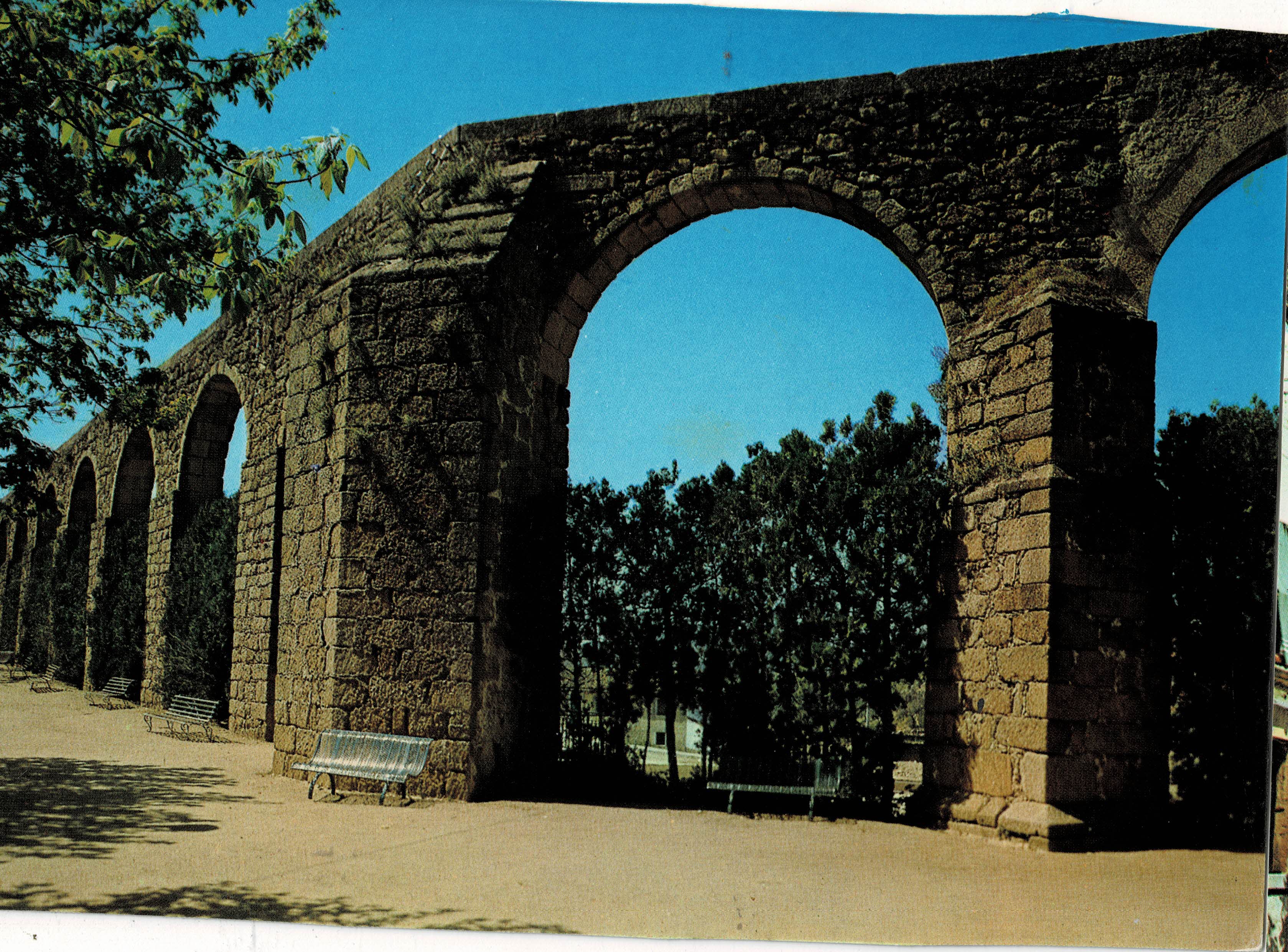 POSTAL MODERNA DE EXTREMADURA. PLASENCIA. PARQUE DEL GENERALISIMO. ACUEDUCTO
