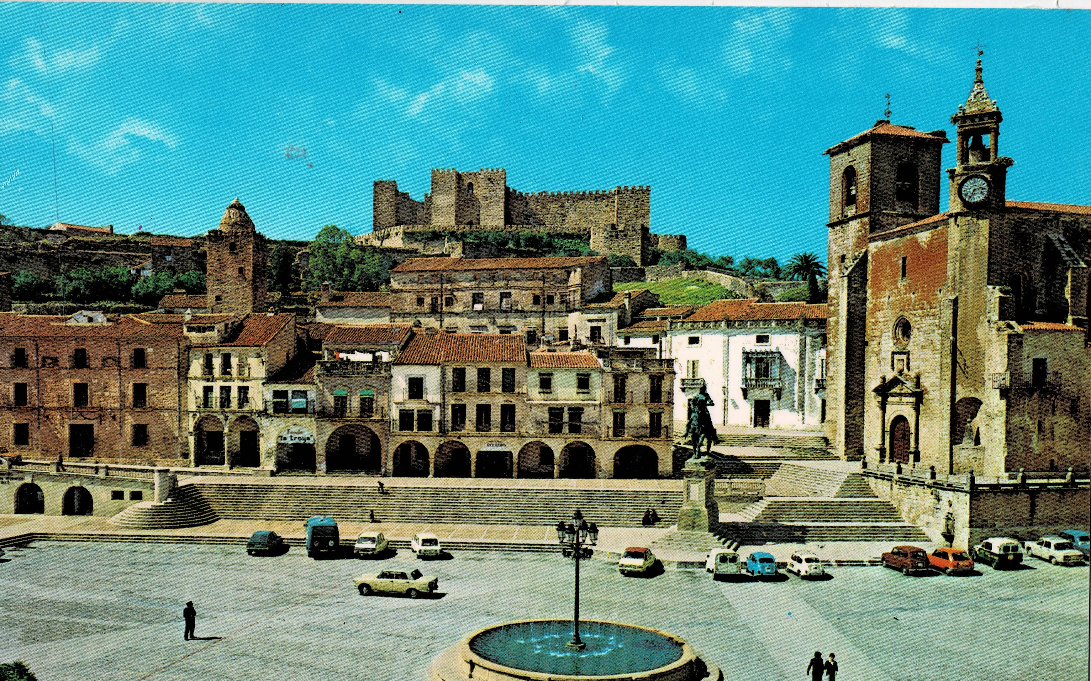 POSTAL MODERNA DE EXTREMADURA. MERIDA. PLAZA MAYOR
