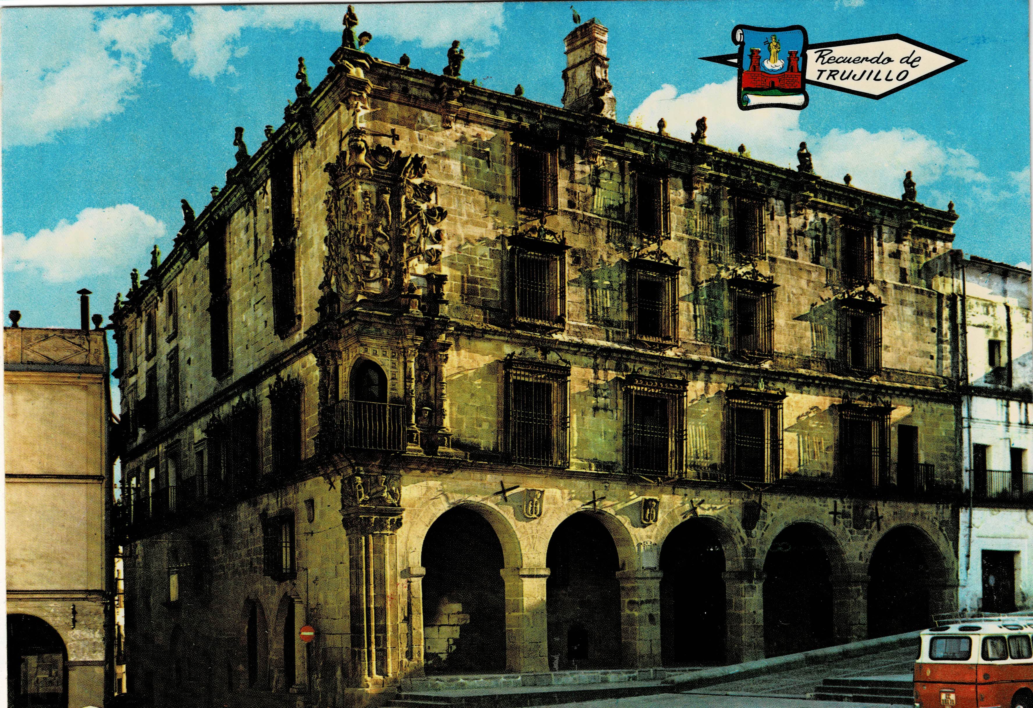 POSTAL MODERNA DE EXTREMADURA. TRUJILLO. PALACIO DE PIZZARRO