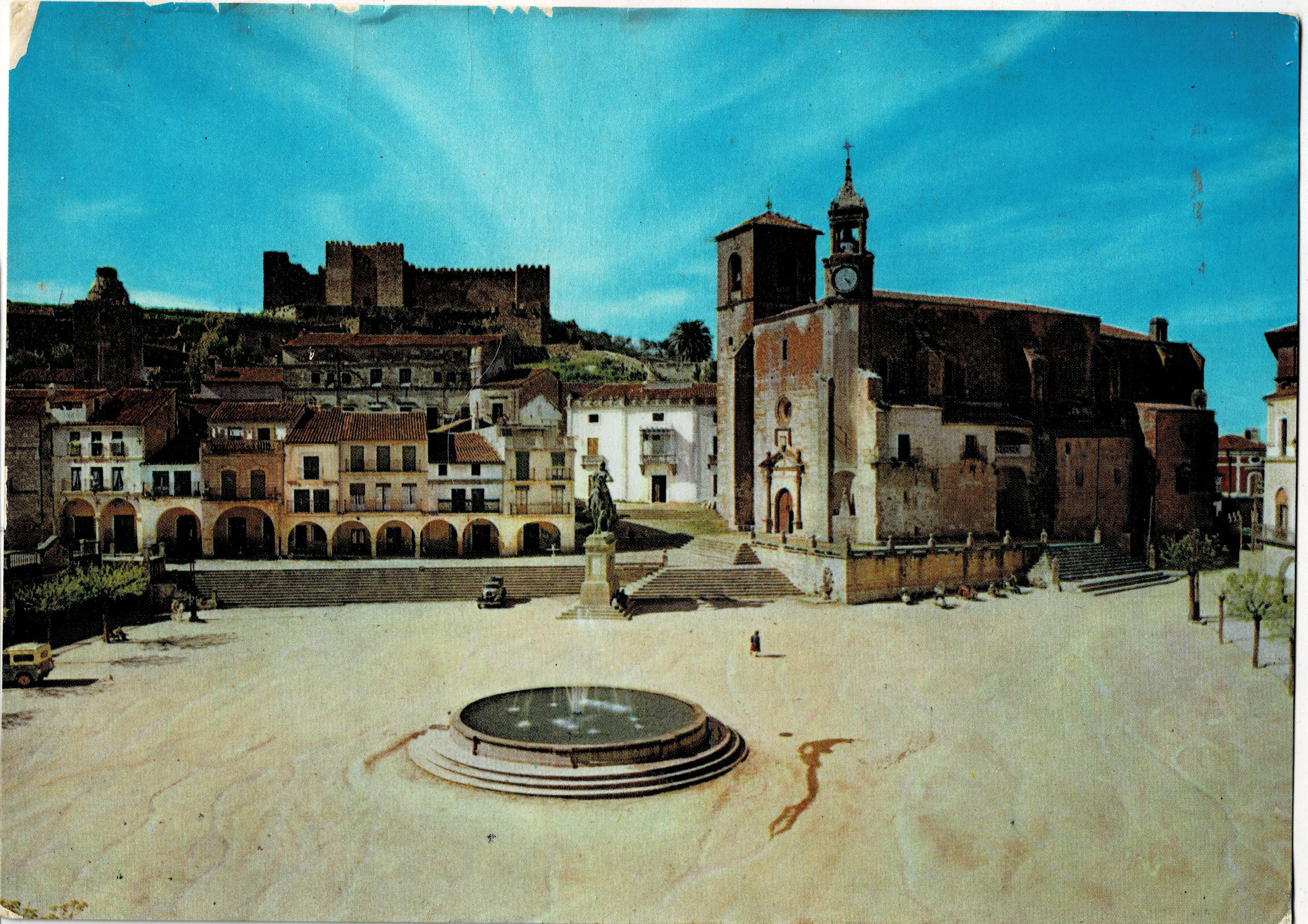 POSTAL MODERNA DE EXTREMADURA. TRUJILLO. PLAZA MAYOR