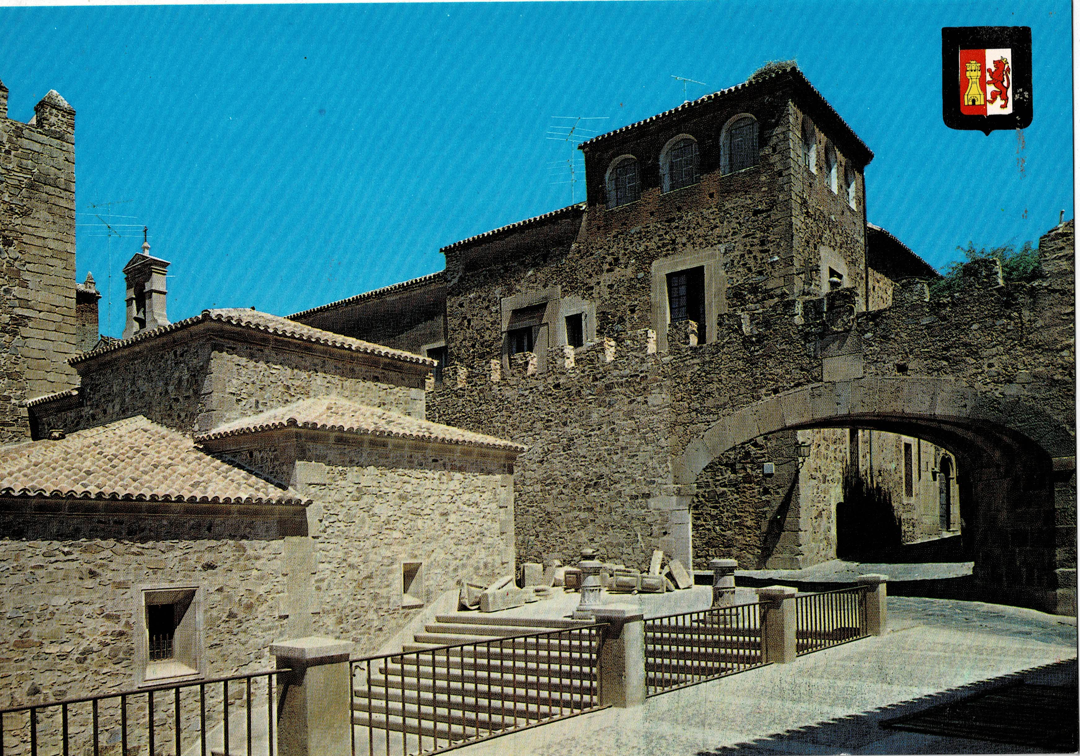 POSTAL MODERNA DE EXTREMADURA. CACERES. ARCO DE LA ESTRELLA. SIGLO XVIII