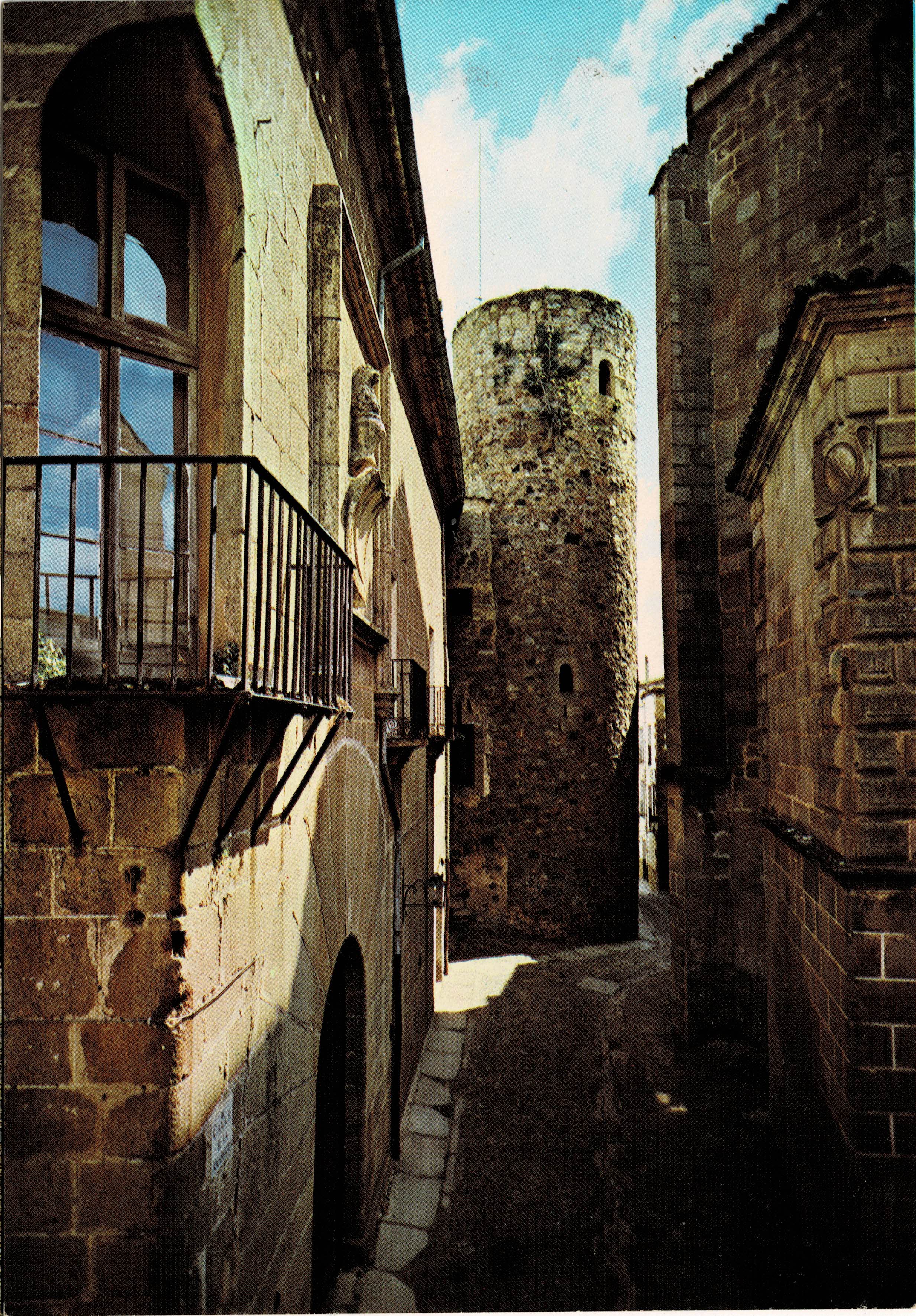 POSTAL MODERNA DE EXTREMADURA. CACERES. CASA DE CARBAJAL. TORRE