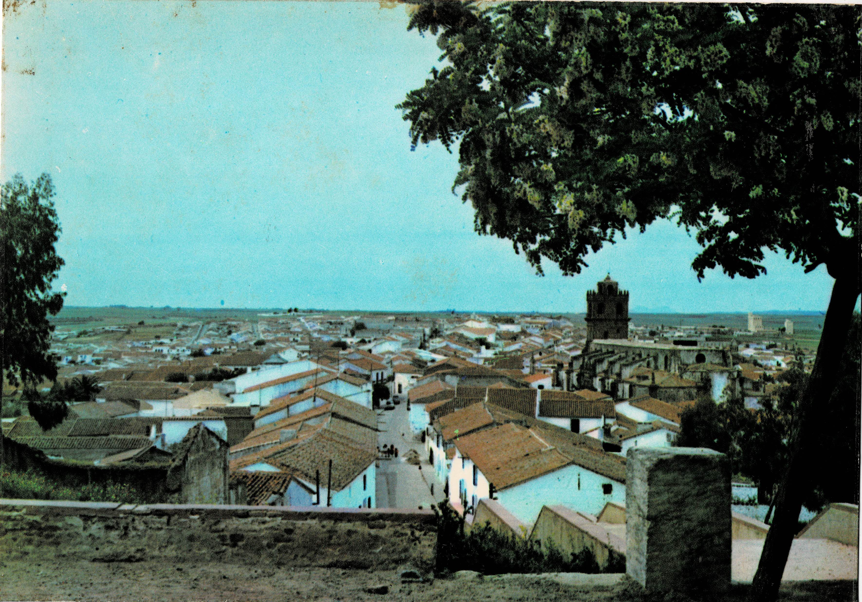 POSTAL MODERNA DE EXTREMADURA. AZAGUADA BADAJOZ. VISTA PANORAMICA