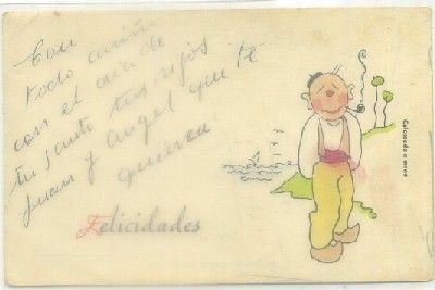 POSTAL DE FELICITACION. FELICIDADES