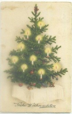 POSTAL DE FELICITACION. FROHE WEIHNACHTEN