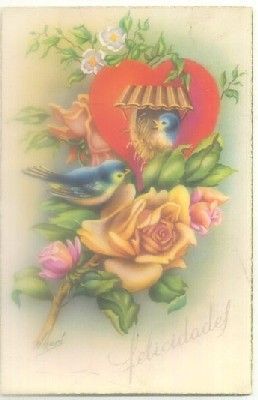 POSTAL DE FELICITACION. FELICIDADES