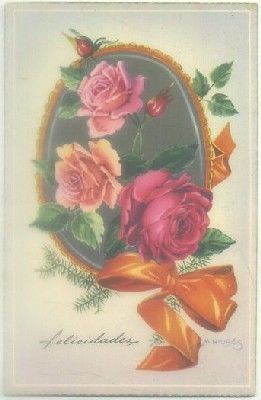 POSTAL DE FELICITACION. FELICIDADES
