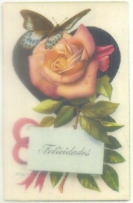 POSTAL DE FELICITACION. FELICIDADES