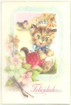 POSTAL DE FELICITACION. FELICIDADES