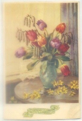 POSTAL DE FELICITACION. GELUKKIG VERJAARDAG