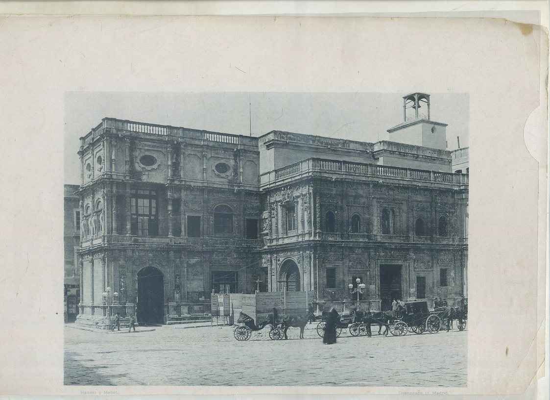 FOTOTIPIA DE SEVILLA. AYUNTAMIENTO. AÑO 1890-1900 APROX.