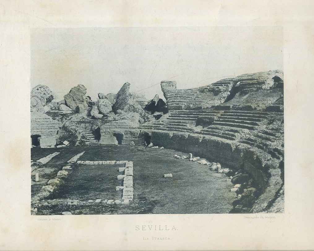 FOTOTIPIA DE SEVILLA. LA ITALICA. AÑO 1891
