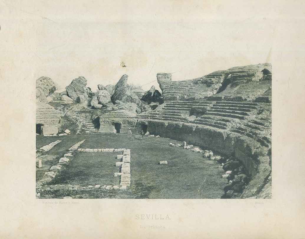 FOTOTIPIA DE SEVILLA. LA ITALICA. AÑO 1893