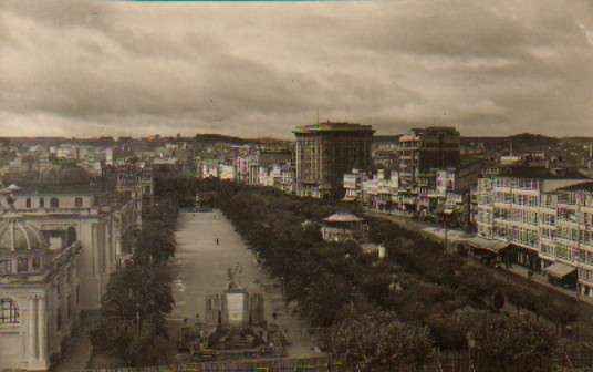 POSTAL DE LA CORUÑA. Nº 1. PARQUE DE MENDEZ NUÑEZ.