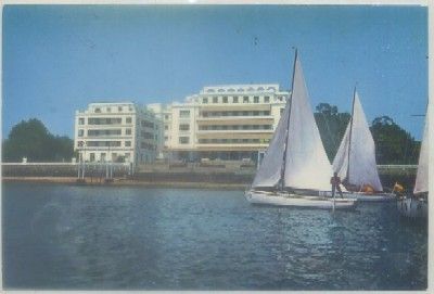 POSTAL DE PONTEVEDRA. LA TOJA. GRAN HOTEL