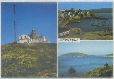 POSTAL DE LA CORUÑA. FINISTERRE. VARIAS VISTAS
