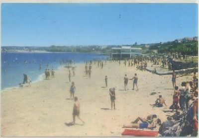 POSTAL DE LA CORUÑA. EL FERROR. PLAYA COPABANA