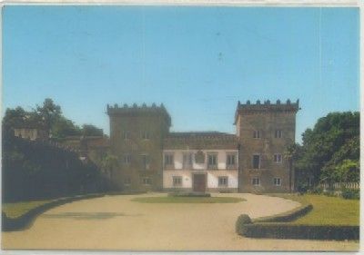 POSTAL DE PONTEVEDRA. VIGO. PALACIO DE CASTRELOS