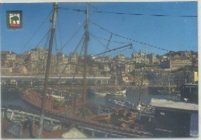 POSTAL DE PONTEVEDRA. VIGO. EL BERBES. PUERTO