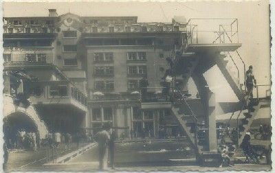 POSTAL DE CORUÑA. LA SOLANA Y HOTEL FINISTERRE