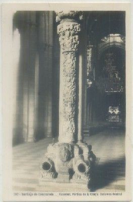 POSTAL DE CORUÑA. SANTIAGO. CATEDRAL. PORTICO DE LA GLORIA Nº 202
