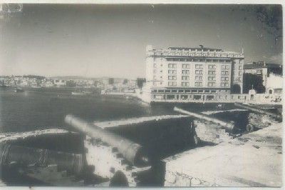 POSTAL DE CORUÑA. HOTEL FINISTERRE