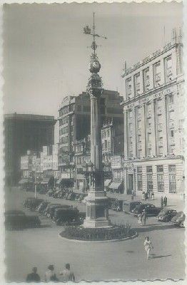 POSTAL DE CORUÑA. OBELISCO
