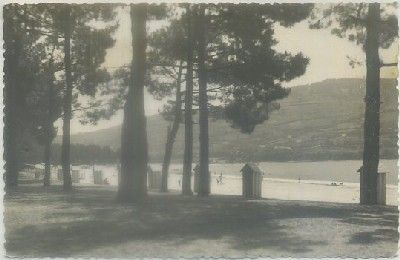 POSTAL DE CORUÑA. PUENTEDEUME. PINARES DE LA MAGDALENA