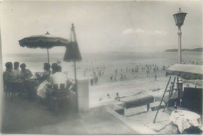 POSTAL DE PONTEVEDRA. VILLAGARCIA. PLAYA DE COMPOSTELA