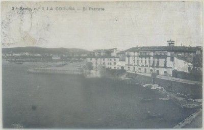 POSTAL ANTIGUA DE CORUÑA. EL PARROTE. SERIE 3 Nº 2