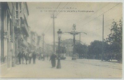 POSTAL ANTIGUA DE CORUÑA. CANTON PEQUEÑO Y CANTON GRANDE Nº 8